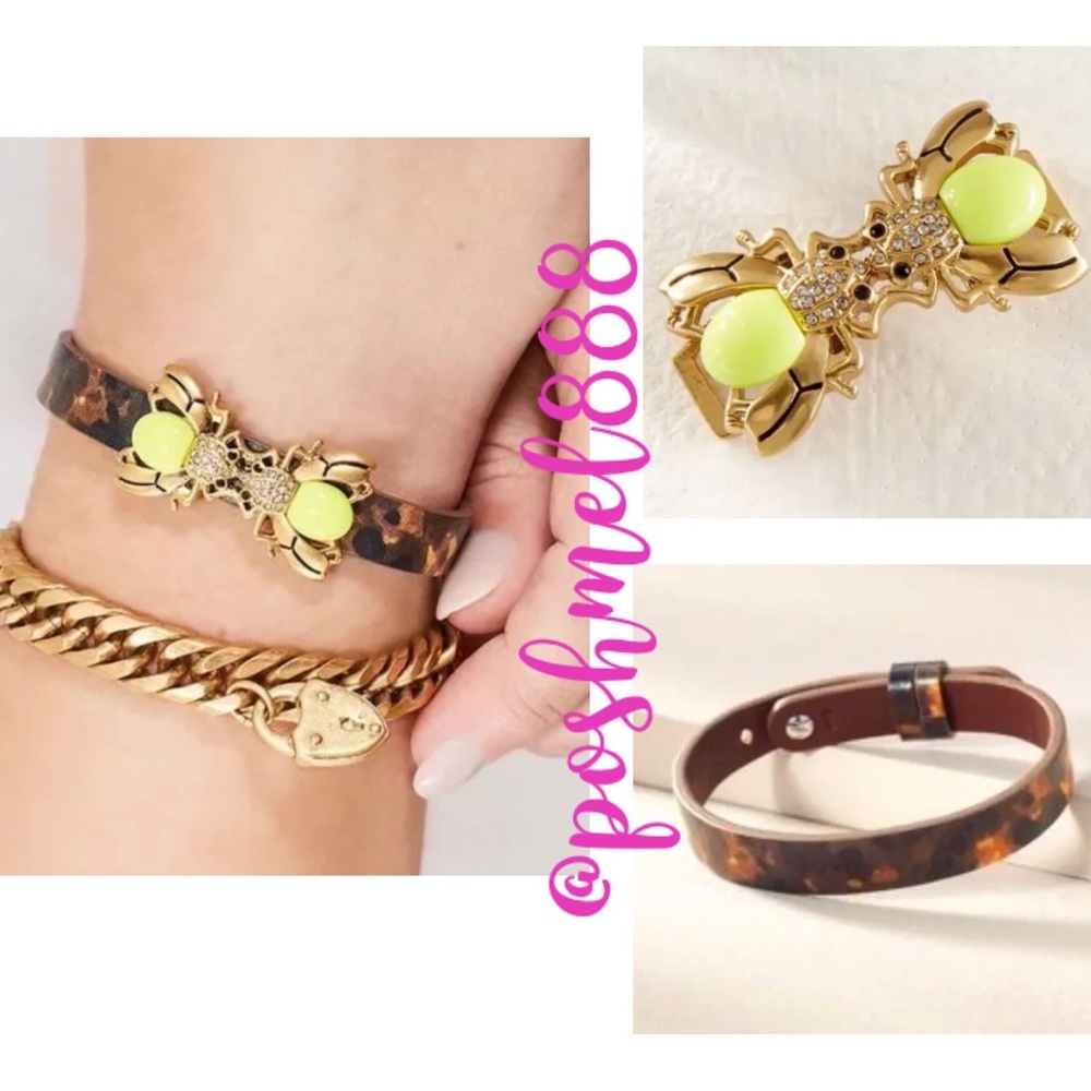 Stella & Dot + Keep | Tortoise Band & Buzz Thrill Charm Bumblebee